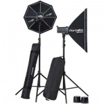 Elinchrom D-Lite RX 4/4 2-Head Softbox To Go Kit inc. Skyport Plus